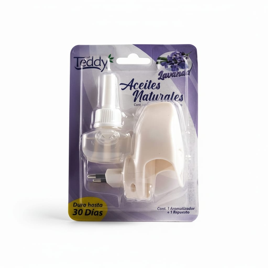 Ambientador Teddy enchufe + repuesto Lavanda 1