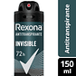 Desodorante en Aerosol Rexona Men Invisible, 150 ml - Miniatura 1