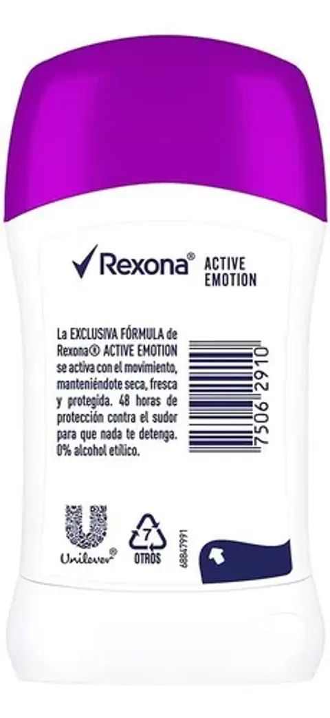 Desodorante en Barra Active Emotion, 50 g
