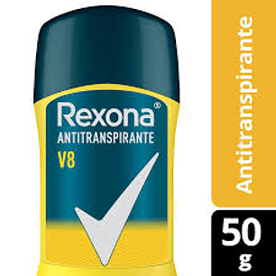 Desodorante Rexona Antitranspirante En Barra V8 50gr