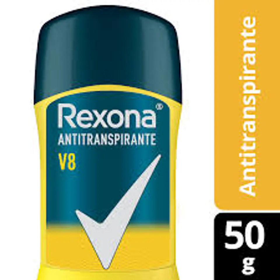 Desodorante Rexona Antitranspirante En Barra V8 50gr 1