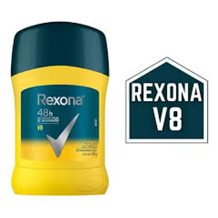 Desodorante Rexona Antitranspirante En Barra V8 50gr 2
