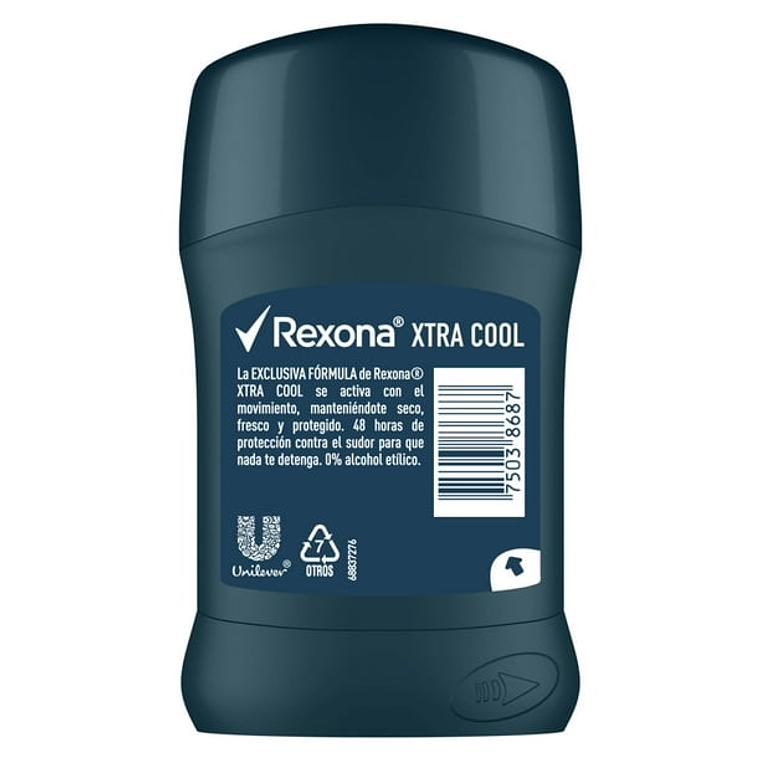 Desodorante en Barra Rexona xtra cool, 50 g 2