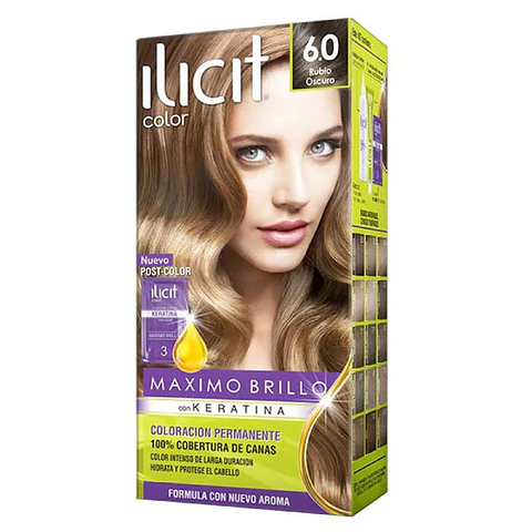 Segunda 106C-233 Ilicit Máximo Brillo Coloración Permanente 6.0 Rubio Oscuro