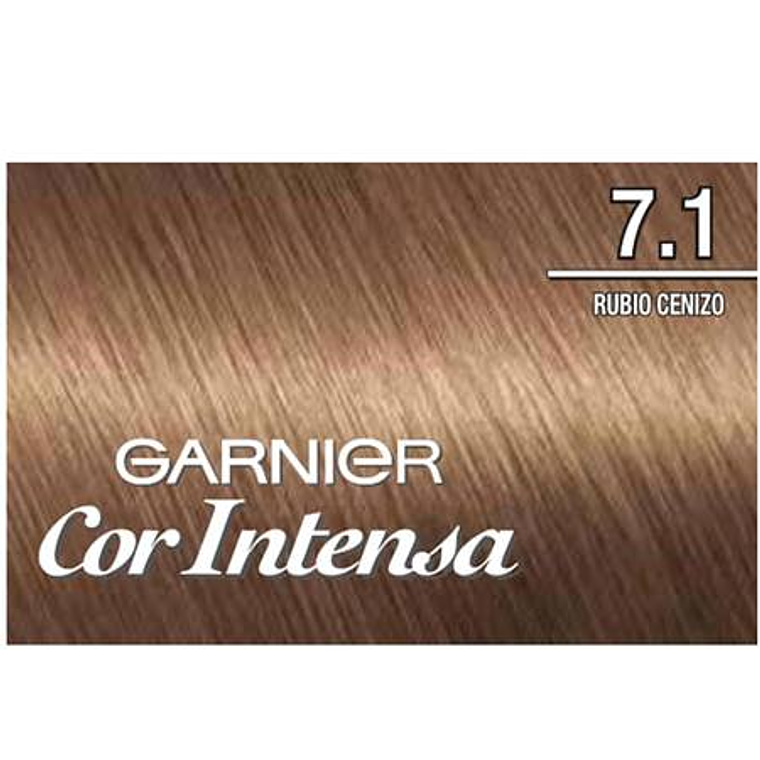 Nutrisse Cor Intensa Garnier 7.1 Rubio Ceniza 2