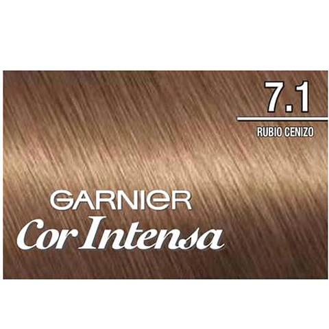Nutrisse Cor Intensa Garnier 7.1 Rubio Ceniza