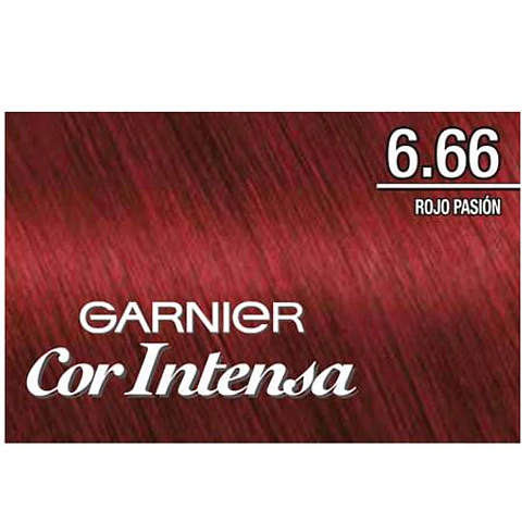 Nutrisse Cor Intensa Garnier 6.66 Rojo Pasión