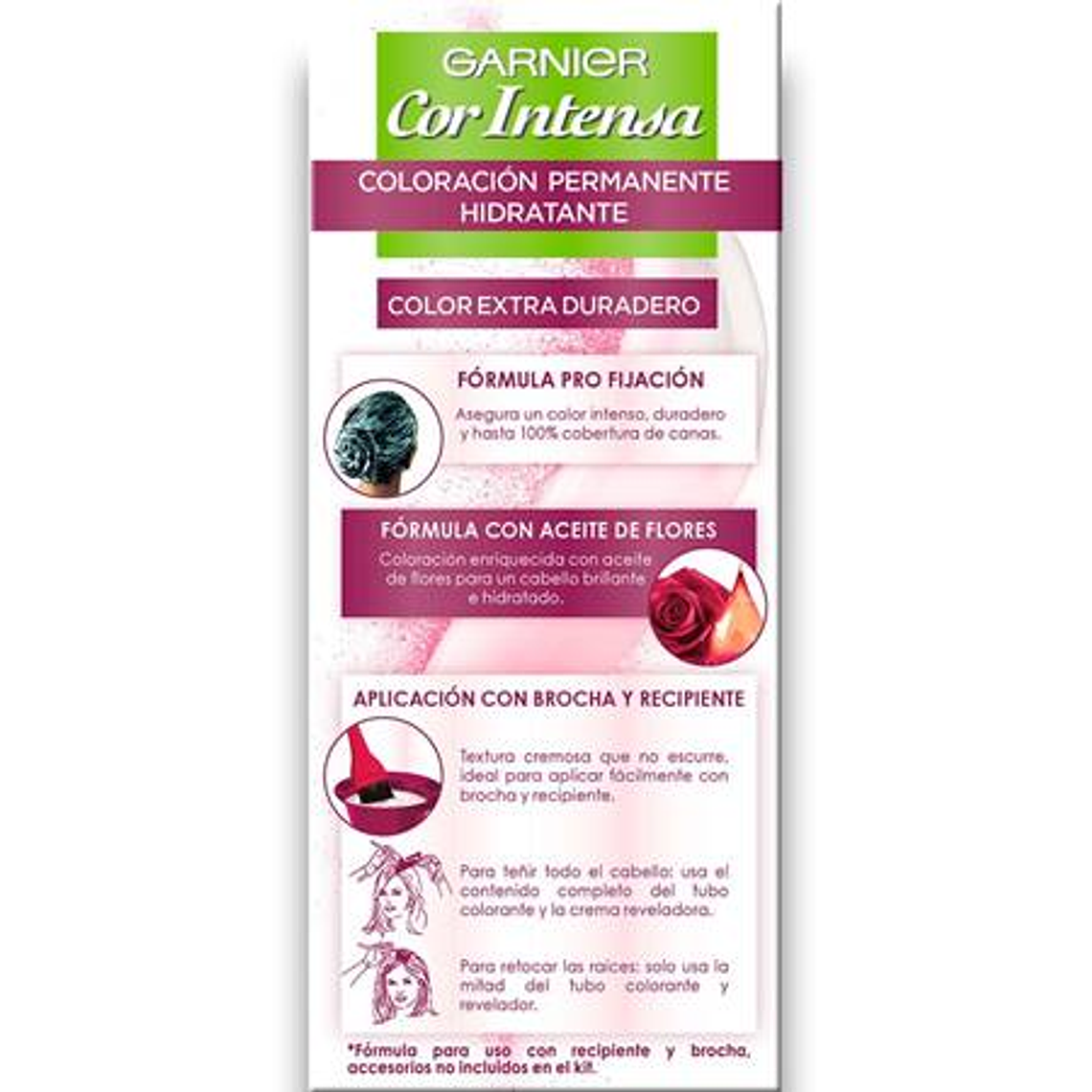 Nutrisse Cor Intensa Garnier 6.66 Rojo Pasión 3