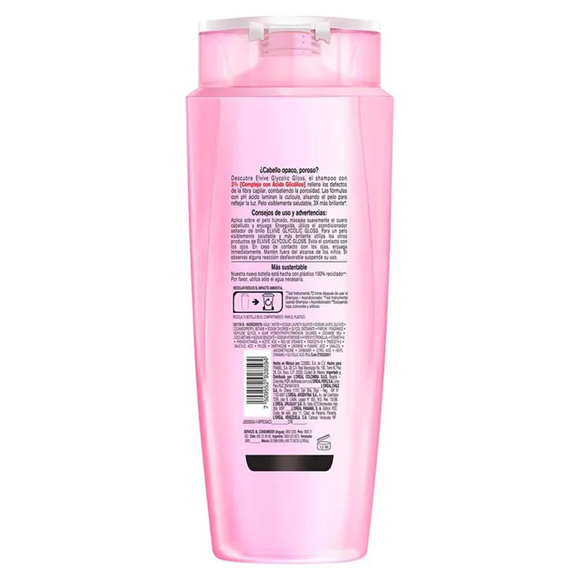 Shampoo Elvive Glycolic Gloss 680ml 3