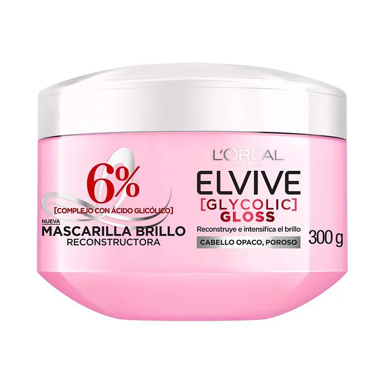 Crema de Tratamiento Elvive Glycolic Gloss 300g 2