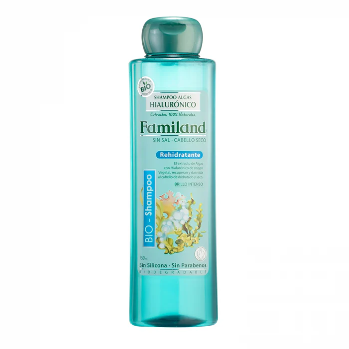 Shampoo Familand Algas Hialuronico 750ml 1