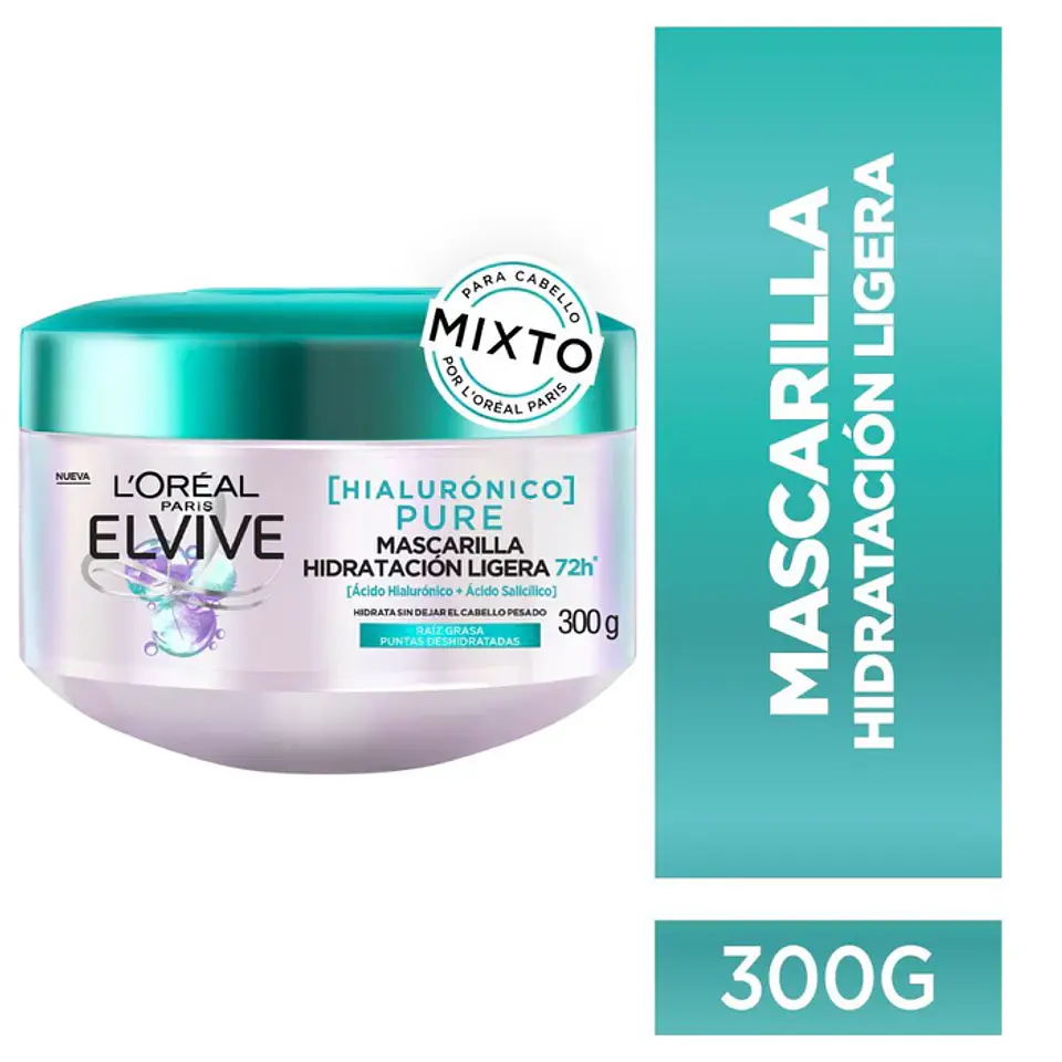 Crema de Tratamiento Elvive Hialurónico Pure 300gr 1