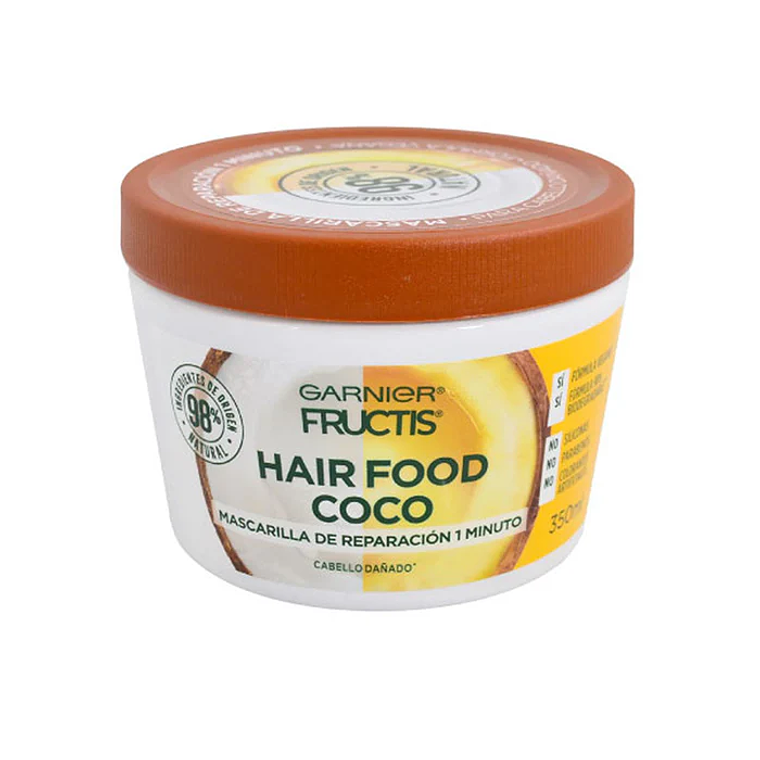 Mascarilla capilar Fructis Hair Food coco 350ml 1