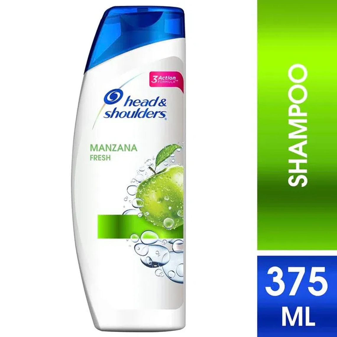 Shampoo Head & Shoulders Manzana Fresh 375ml 1