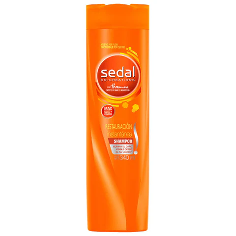 Shampoo Sedal Restauración instantánea 340ml