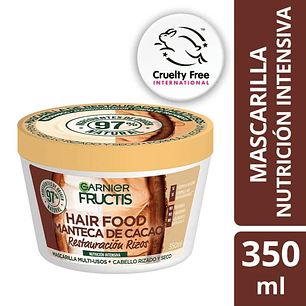 Mascarilla capilar Fructis Hair Food Cacao 350ml