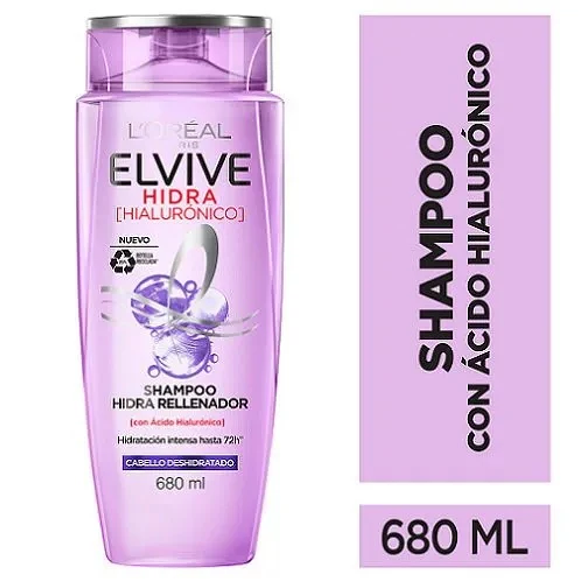 Shampoo Elvive Hidra Hialurónico 680ml 1