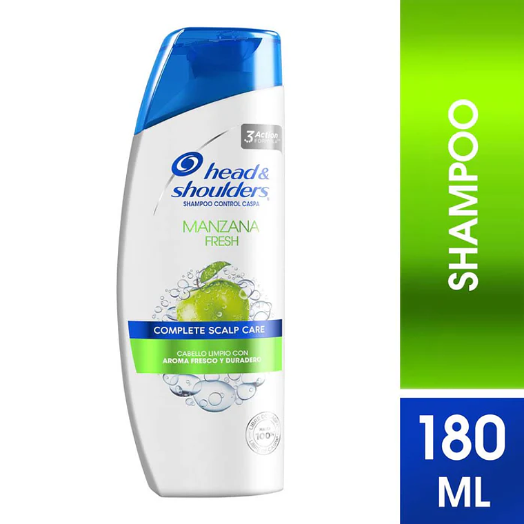 Shampoo Head & Shoulders Manzana Fresh 180ml 1