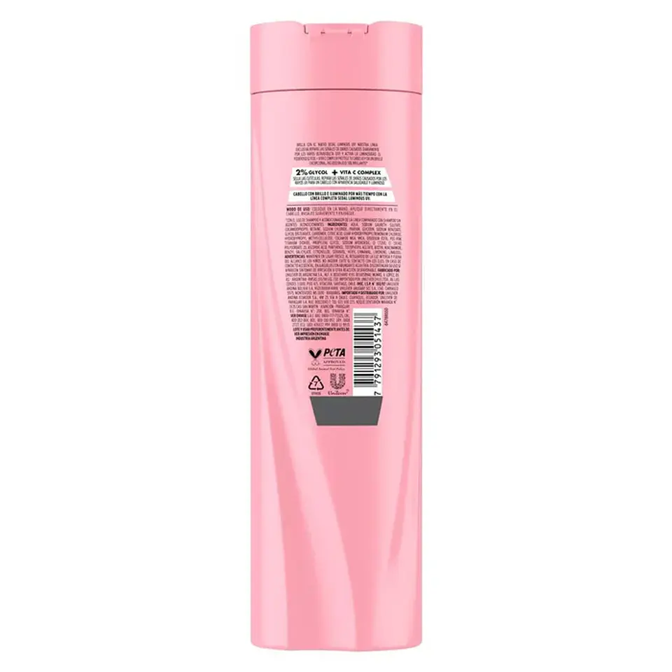 Shampoo Sedal Glycol + Vitamina C 340ml 2