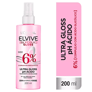 Spray Acidifier Elvive Glycolic Gloss 200ml
