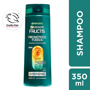 Shampoo Fructis Probioticos Fuerza 350ml
