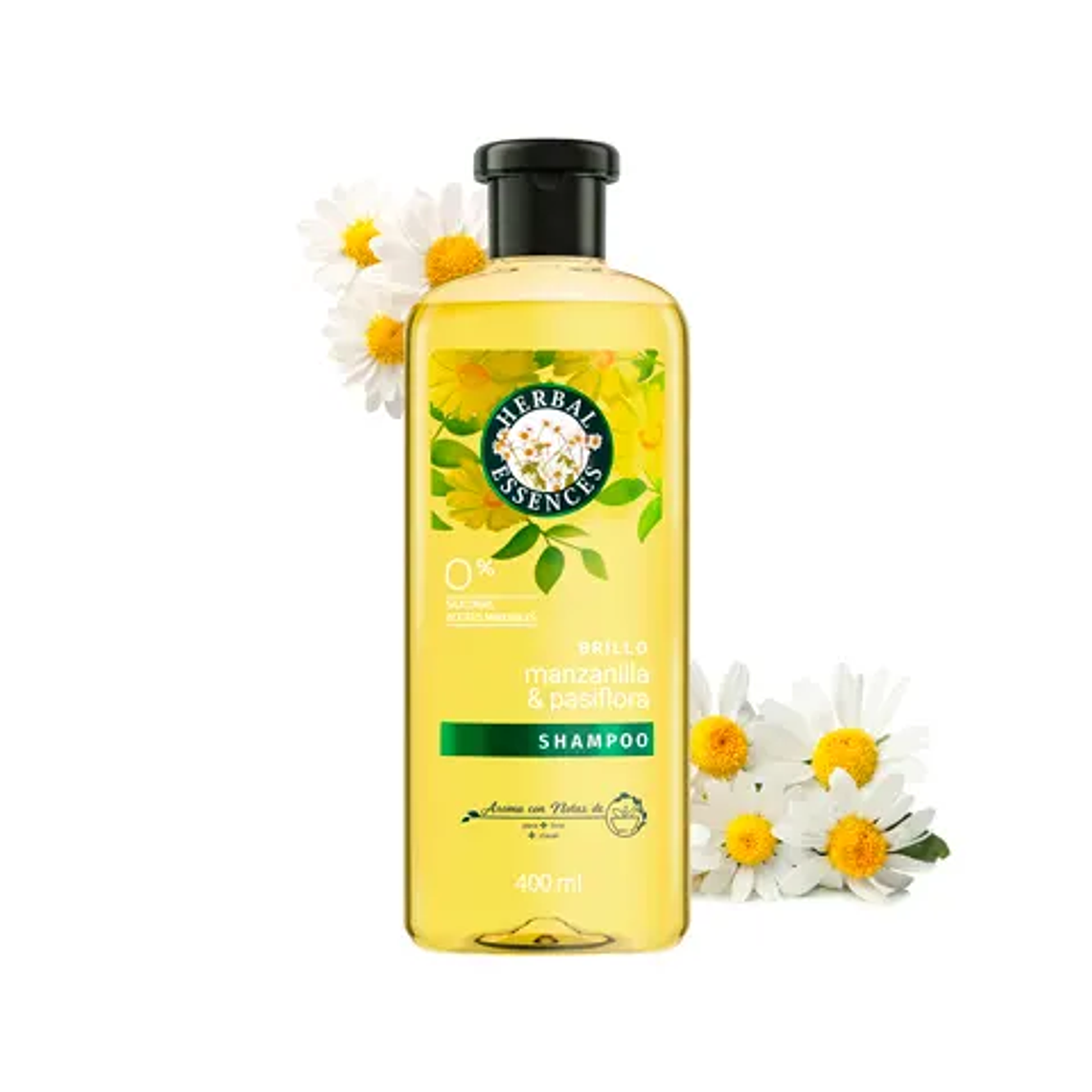 Shampoo Herbal Essences Brillo Manzanilla y Pasiflora 400ml 1