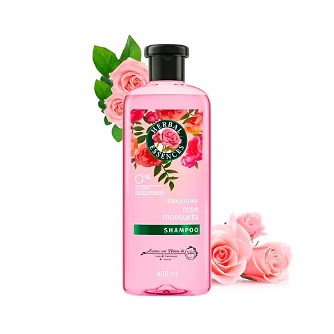 Shampoo Herbal Essences Rosa Mosqueta 400ml