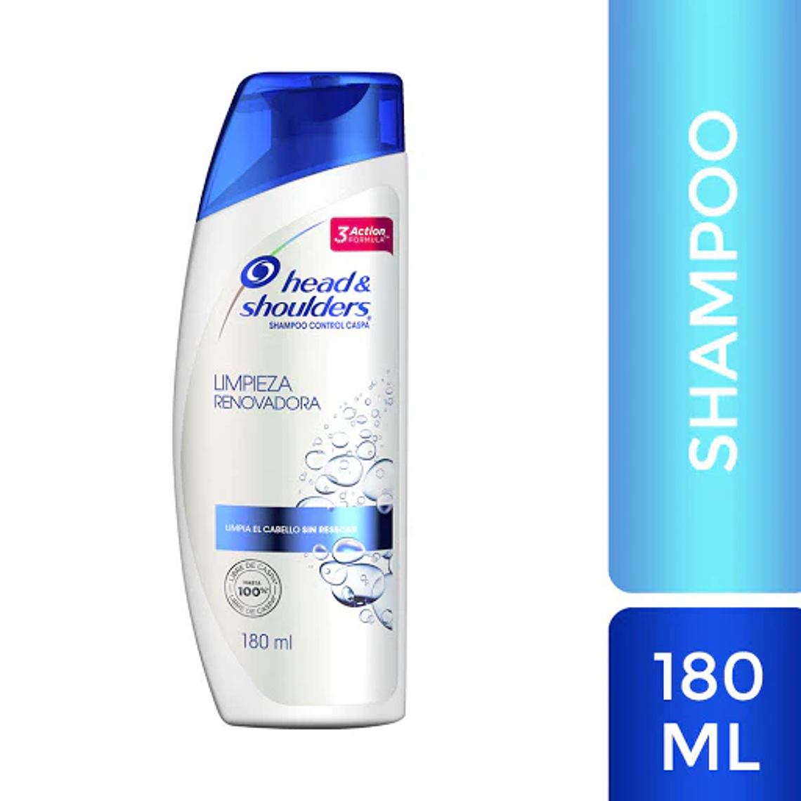 Shampoo Head & Shoulders Limpieza renovadora 180ml 1