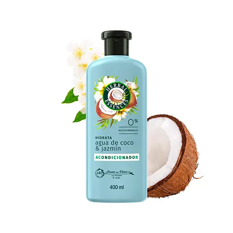 Acondicionador Herbal Essences Hidrata Agua de Coco 400ml
