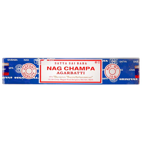 Incienso Satya Sai Baba Nag Champa Agarbatti 15g