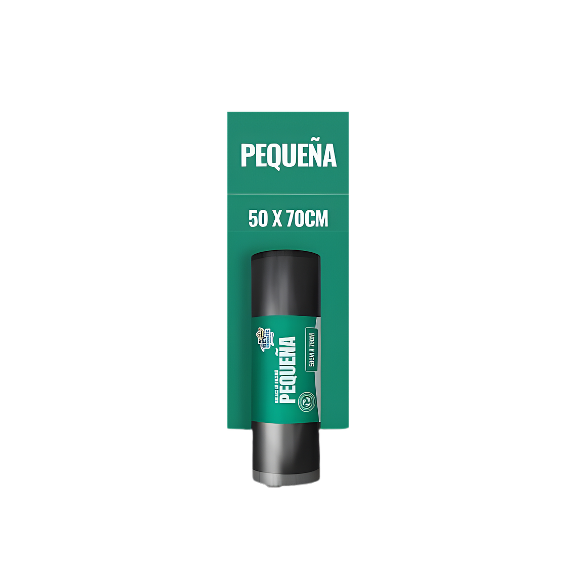 BOLSA DE BASURA 50 X 70 CM REY DEL GUANTE ROLLO 10 UNIDADES 1