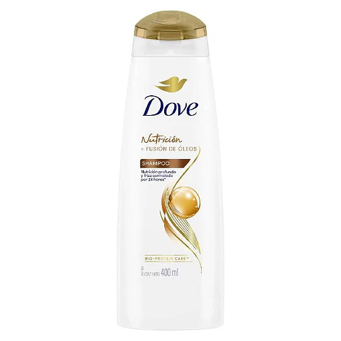 Shampoo Dove Óleo Nutrición 400ml