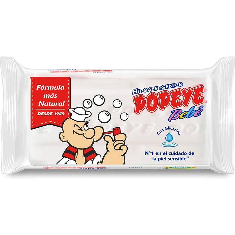 Jabón De Lavar Popeye Bebe 170gr 2