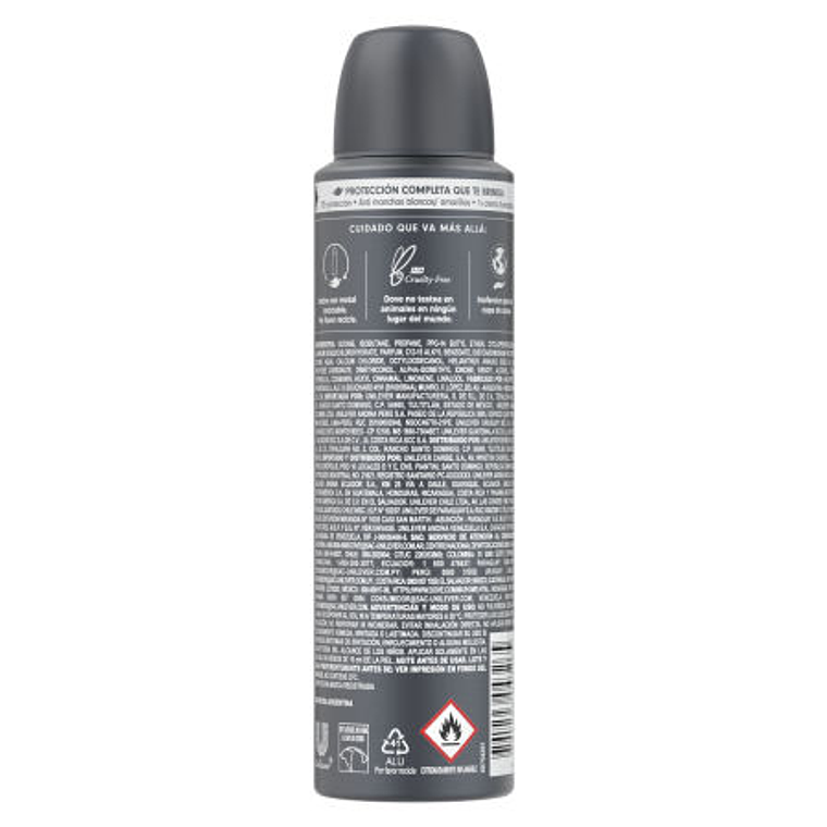 Dove desodorante Aerosol Invisible Dry Varon 150 ml 2