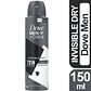 Dove desodorante Aerosol Invisible Dry Varon 150 ml - Miniatura 1