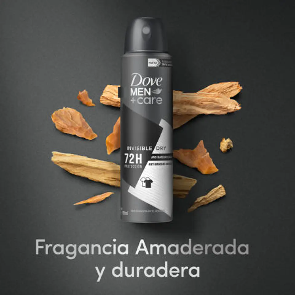 Dove desodorante Aerosol Invisible Dry Varon 150 ml 6