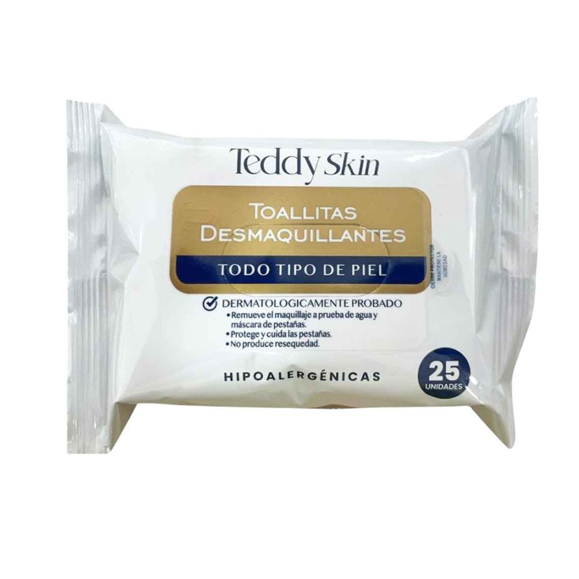 Toallitas Desmaquillantes Teddy Skin | Hipoalergénicas y Suaves 1