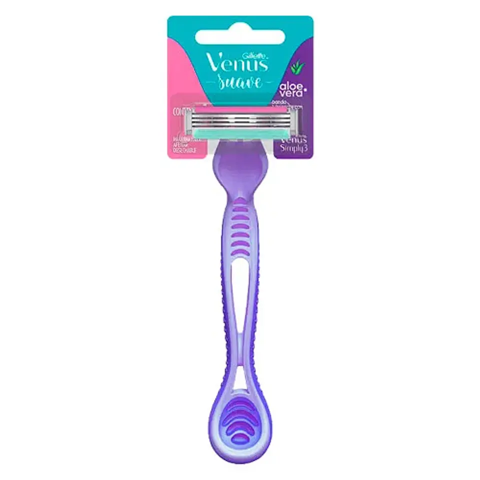 Gillette Venus Suave Color Morado 1un. 1