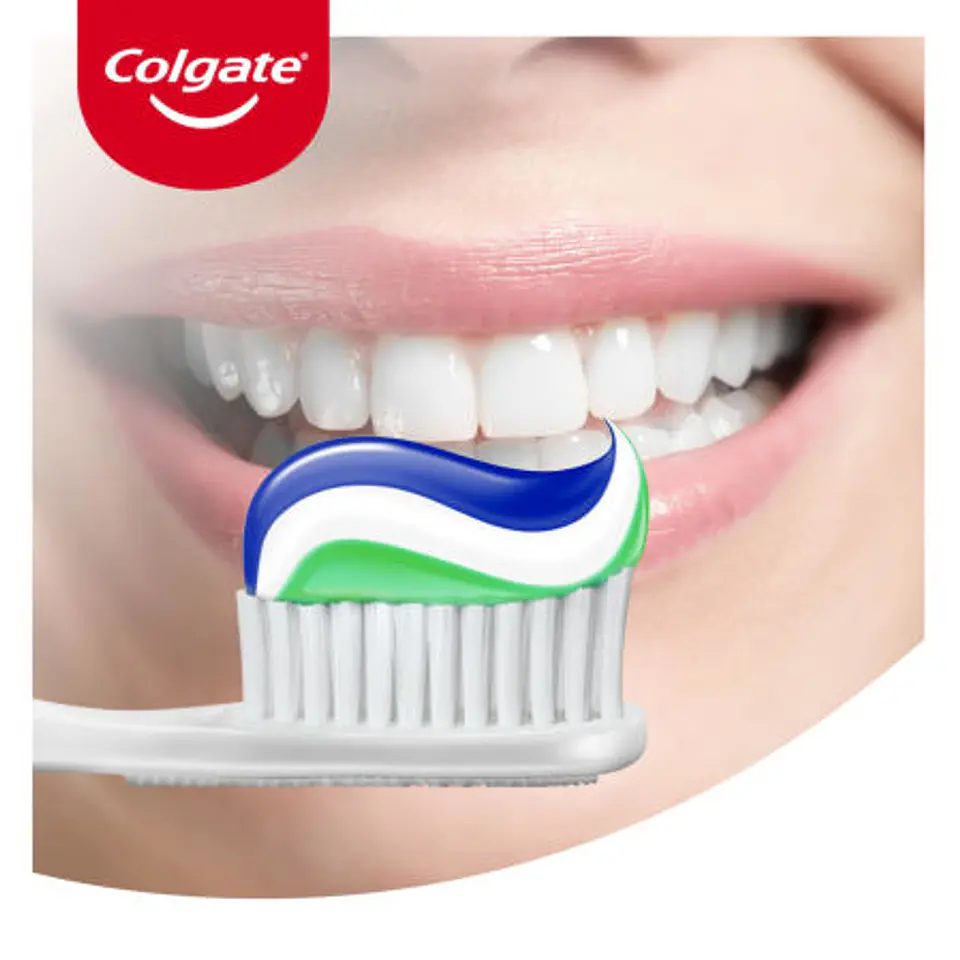 Pasta Dental Triple Acción Menta Original 100 ml Colgate 9
