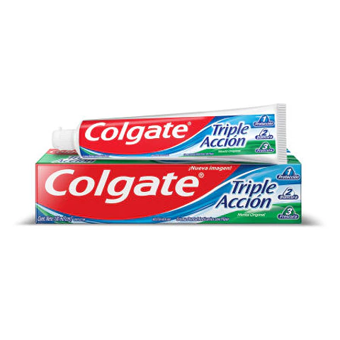 Pasta Dental Triple Acción Menta Original 100 ml Colgate