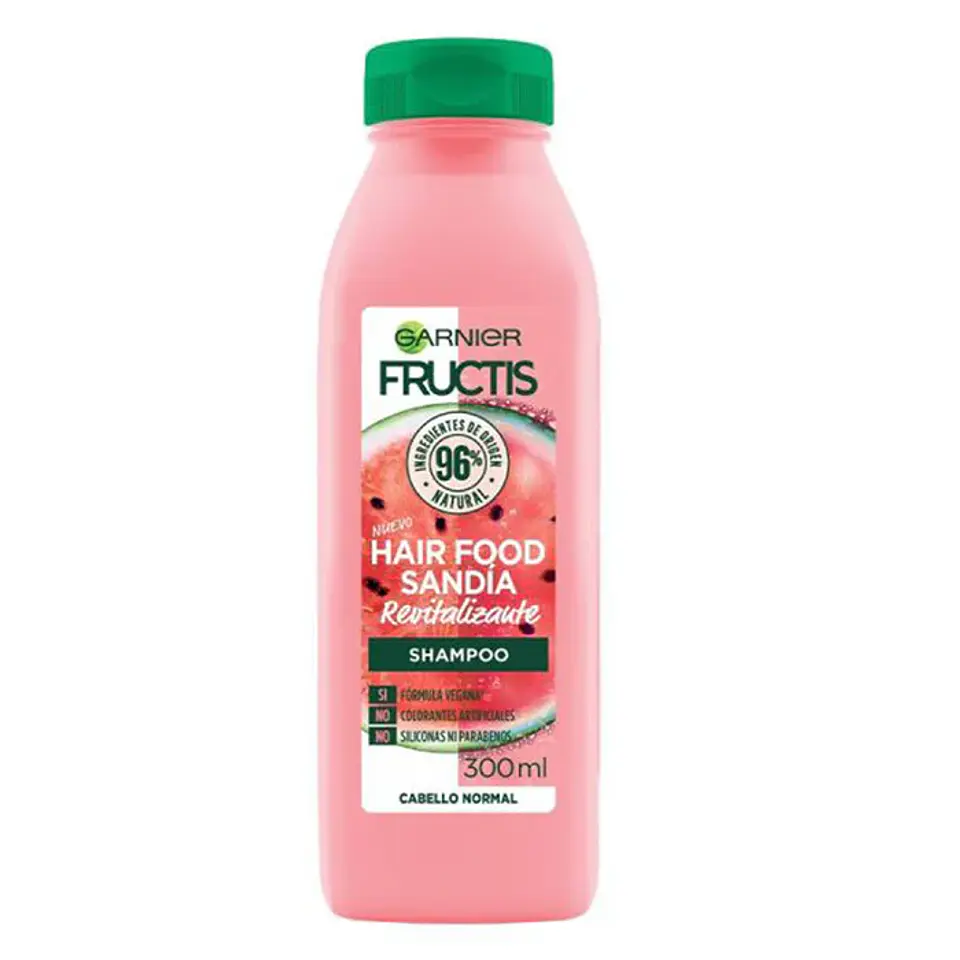 Shampoo Fructis Hair Food Sandía 300ml 1