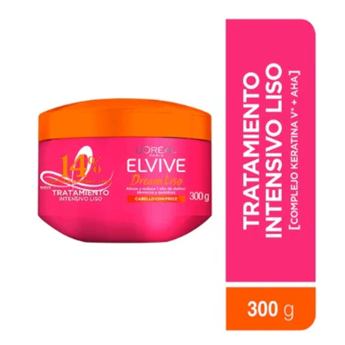 Crema de Tratamiento Elvive Dream Liso Keratina 300g 1