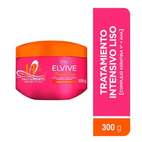 Crema de Tratamiento Elvive Dream Liso Keratina 300g
