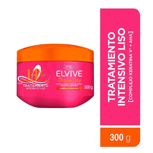 Crema de Tratamiento Elvive Dream Liso Keratina 300g