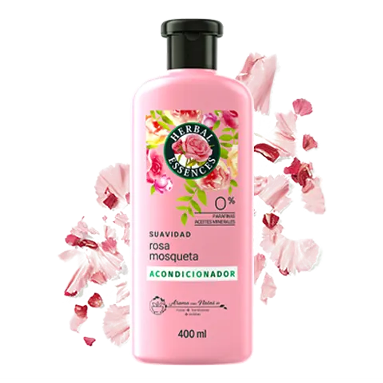 Acondicionador Herbal Essences Rosa Mosqueta 400ml 1