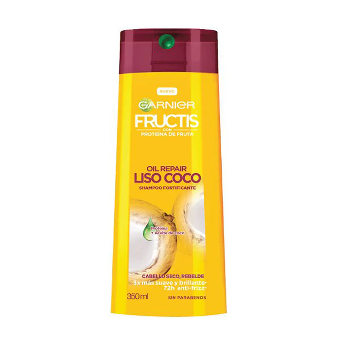 Shampoo Fructis Oil Repair Liso Coco 350ml 1