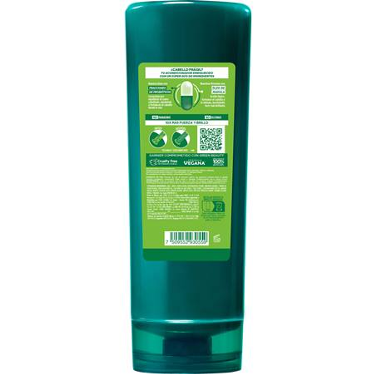 Acondicionador Fructis Probioticos Fuerza 350ml 2