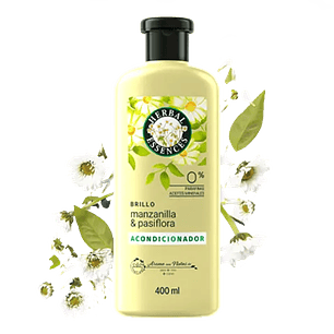 Acondicionador Herbal Essences Brillo Manzanilla y Pasiflora 400ml