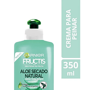 Crema de peinar Fructis Aloe secado natural 300ml