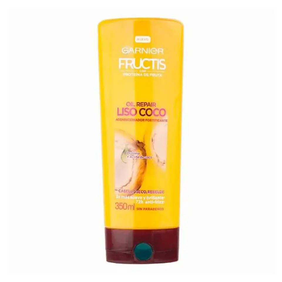 Acondicionador Fructis Oil Repair Liso Coco 350ml 1